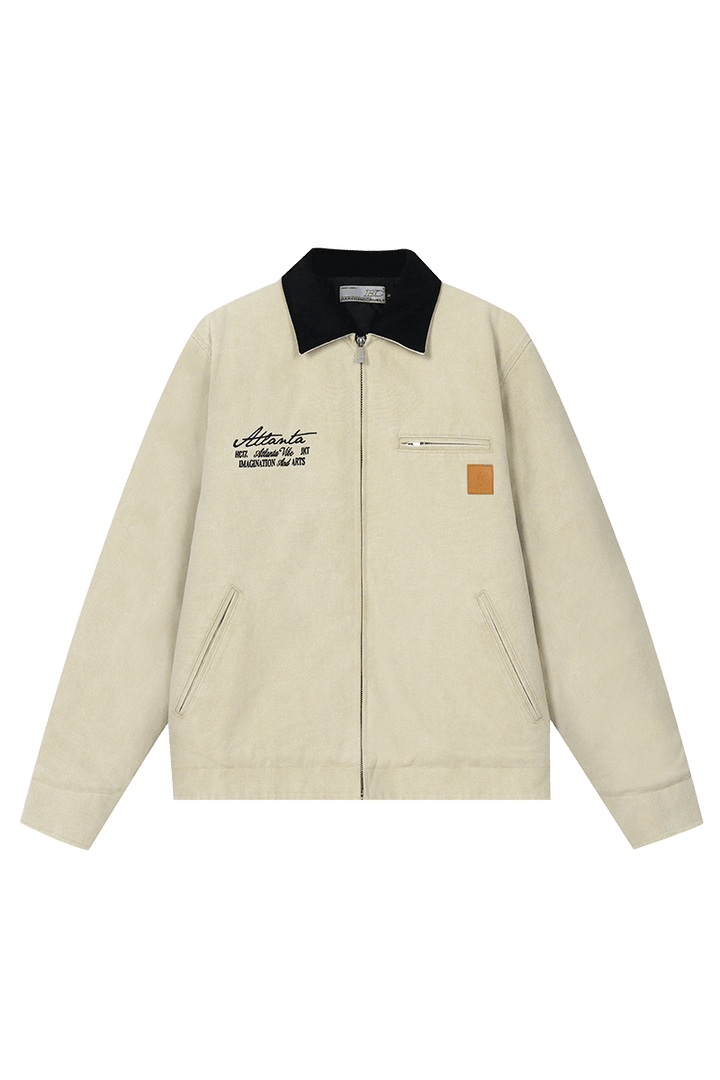 Detroit Retro Embroidered Jacket