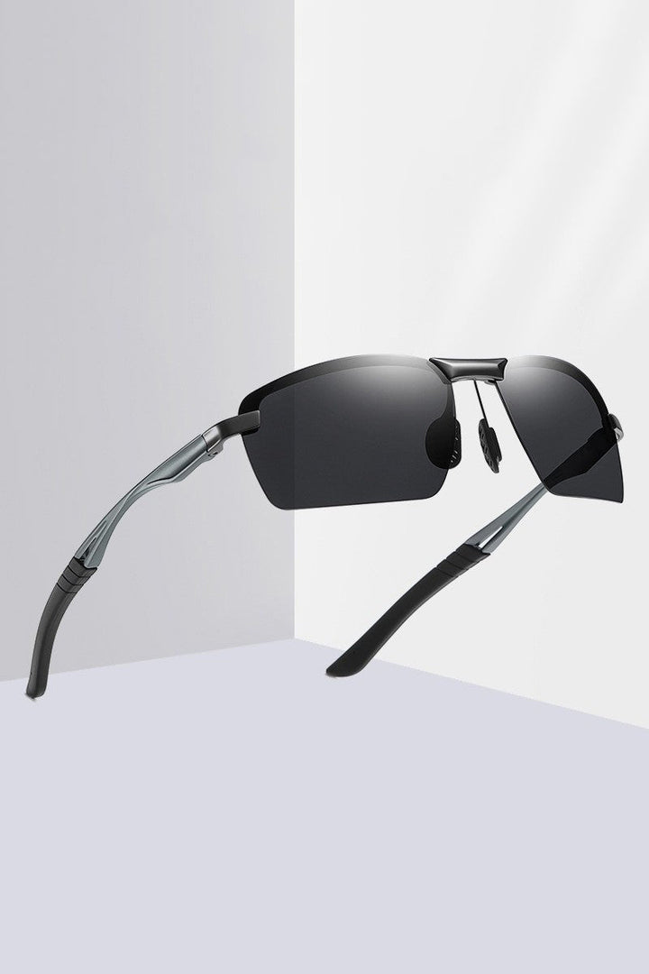 Half Frame Polarized Sport Sunglasses