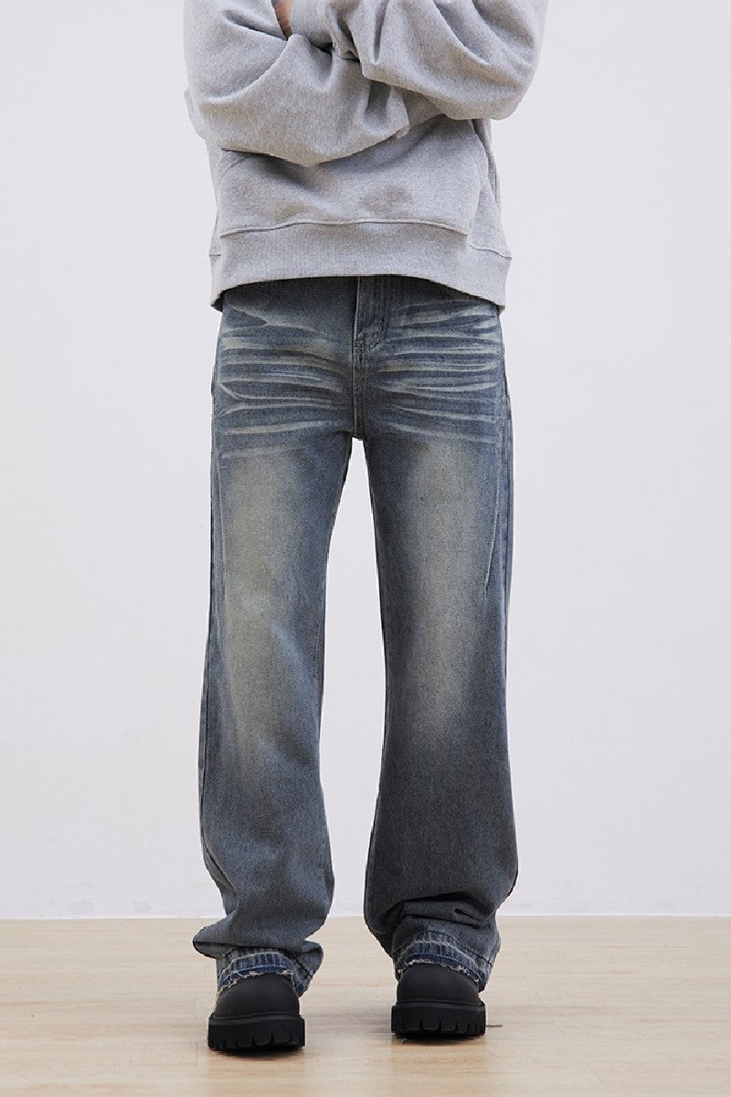 Straight Loose Light Washed Jeans