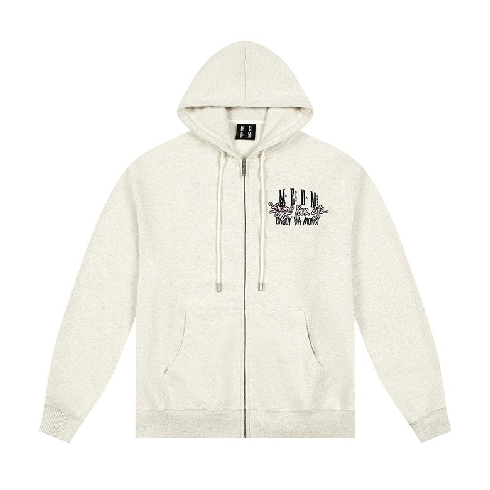 Enjoy Your Life Zip Up Hoodie