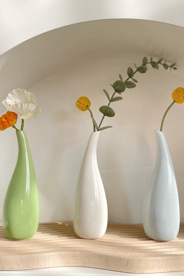 Nordic Style Drop-shaped Ceramic Vase