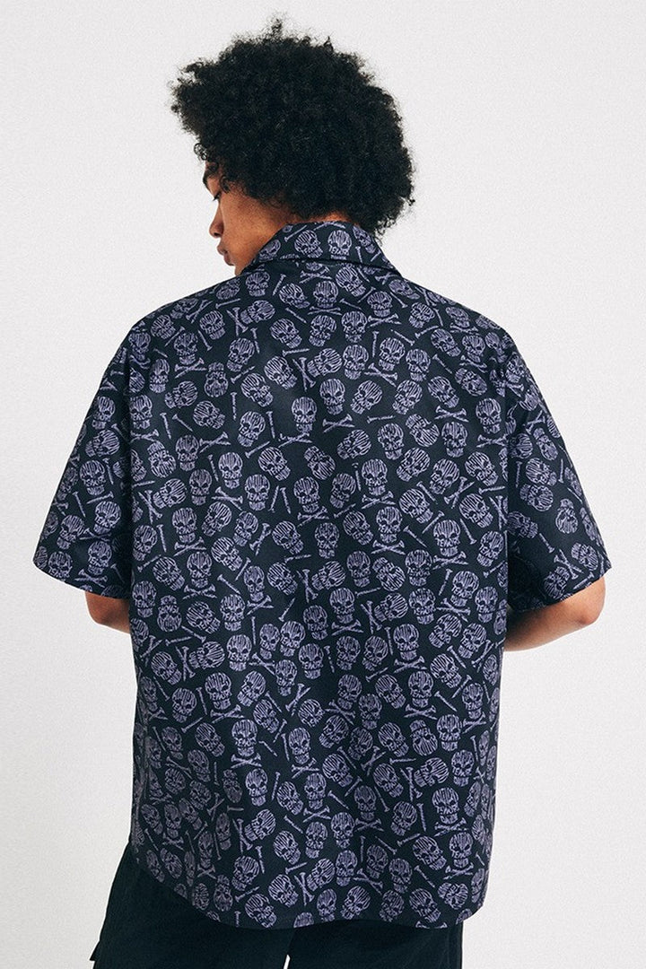 Skulls Button Up Shirt