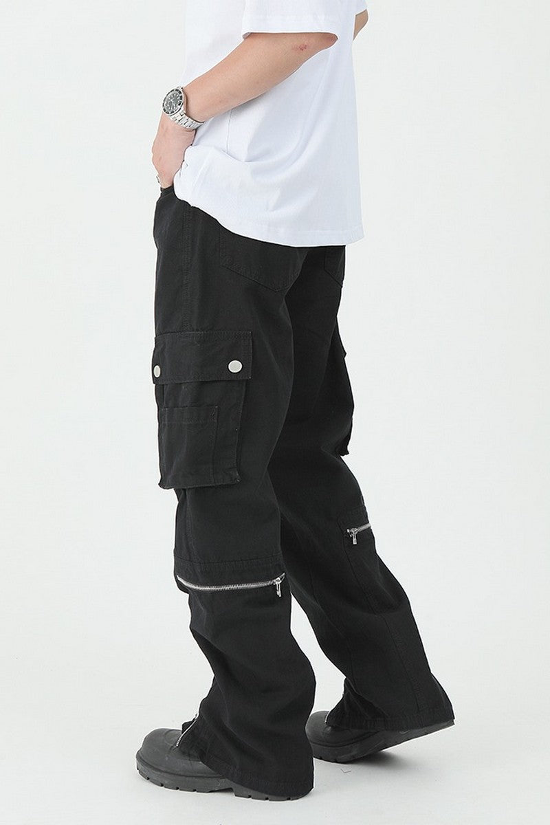 Zipper Straight Cargos