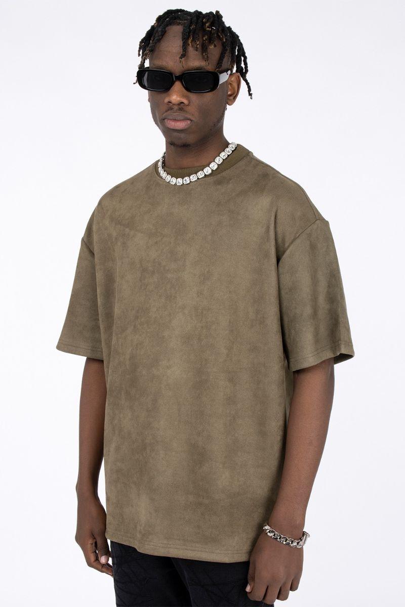 Oversized Suede Tee