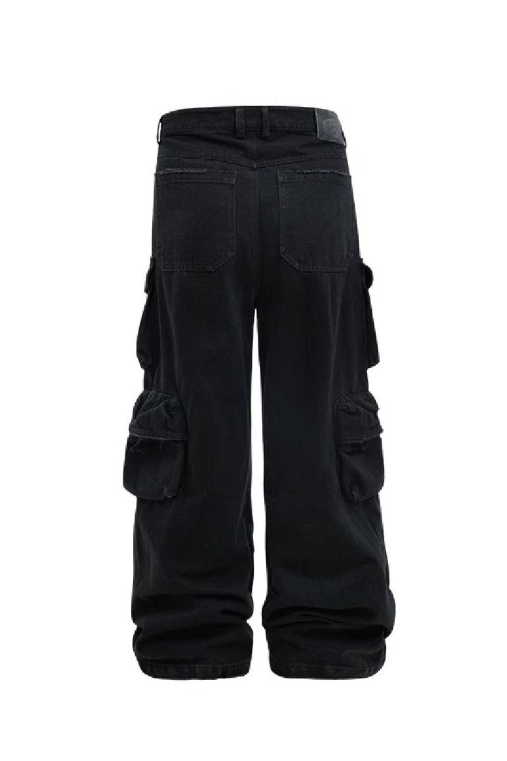 Multi Pocket Cargo Jeans