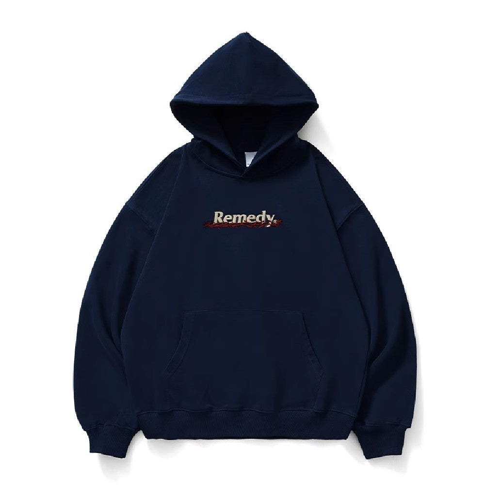 Embroidered Logo Hoodie