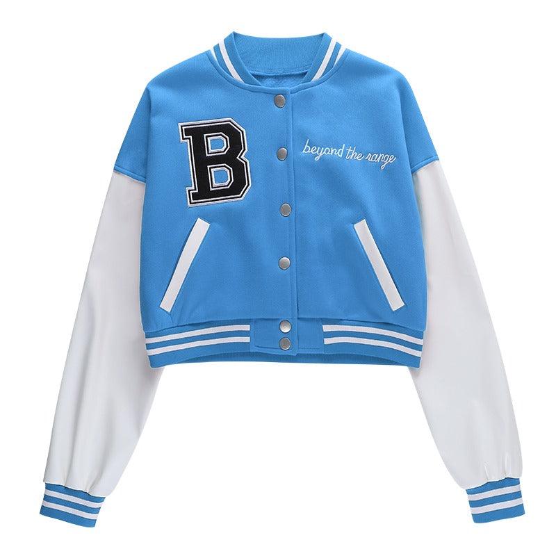 CZ B Embroidered Varsity Jacket