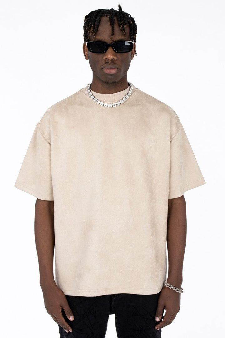 Oversized Suede Tee