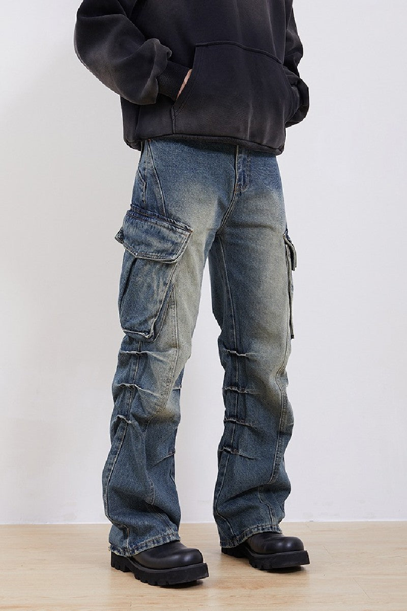 Straight Cargo Jeans