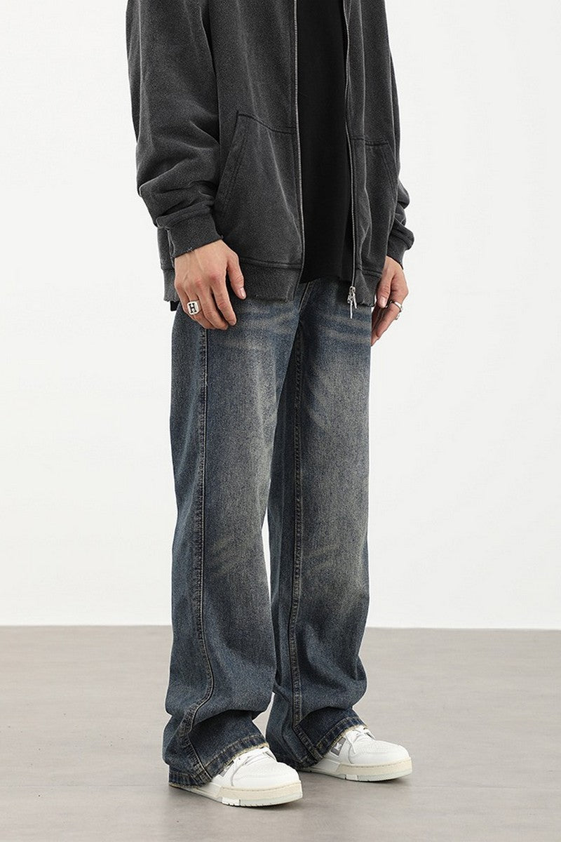 Dark Wash Loose Jeans