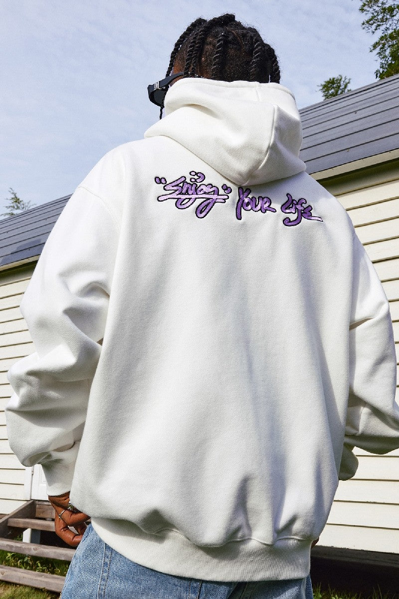 Enjoy Your Life Zip Up Hoodie