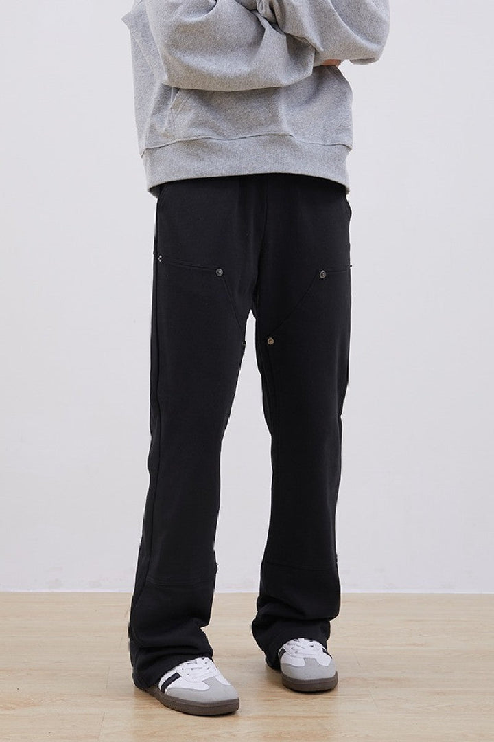 Straight Double Knee Trousers