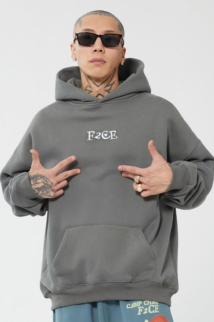 Puff Print Logo Hoodie