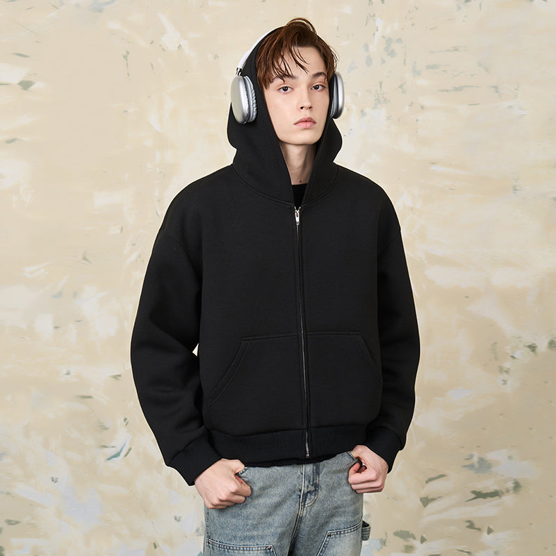 Basic Zip-Up Hoodie