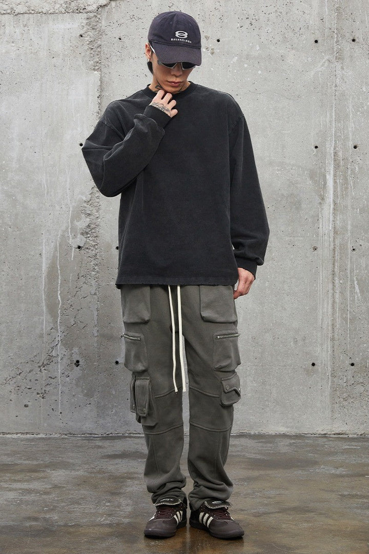 Multi Pocket Cargo Sweatpants