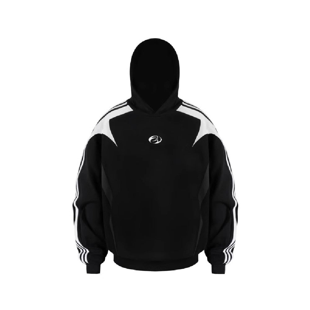 Logo Contrast Hoodie