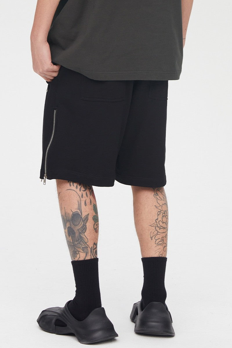 Zipper Logo Shorts