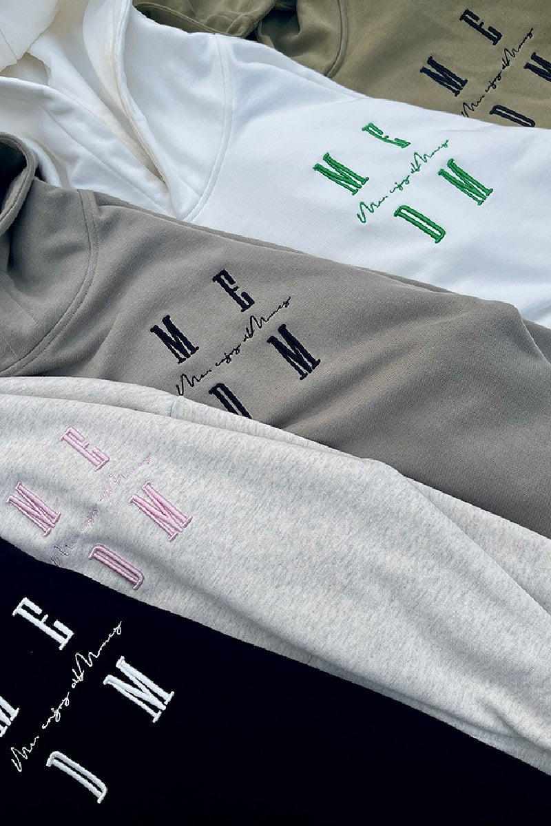 Embroidered Logo Hoodie