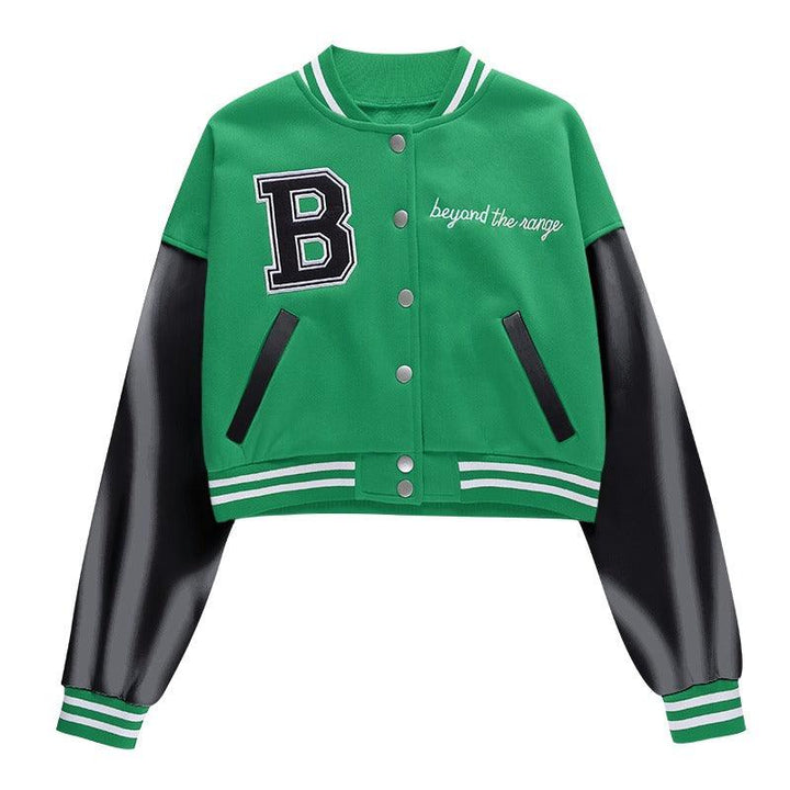 CZ B Embroidered Varsity Jacket