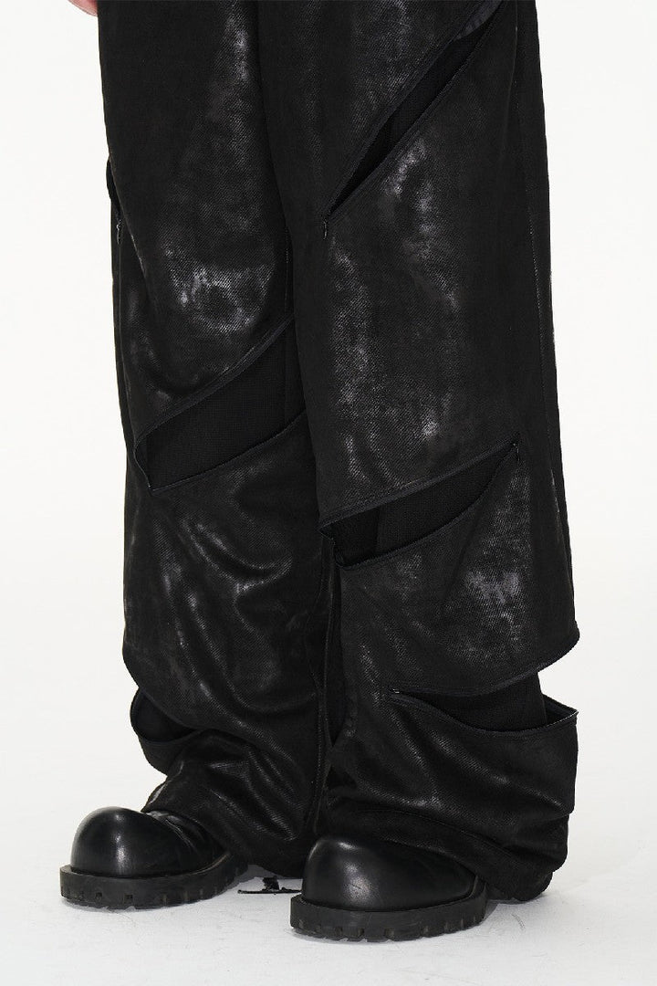 Zipper Loose Trousers