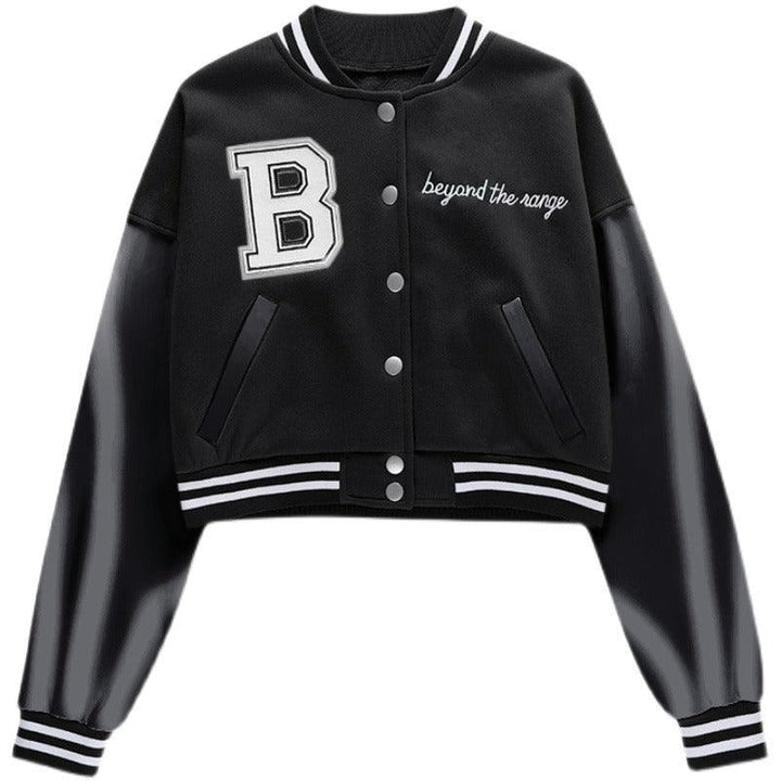 CZ B Embroidered Varsity Jacket