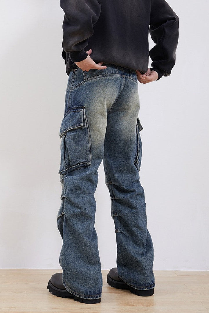 Straight Cargo Jeans