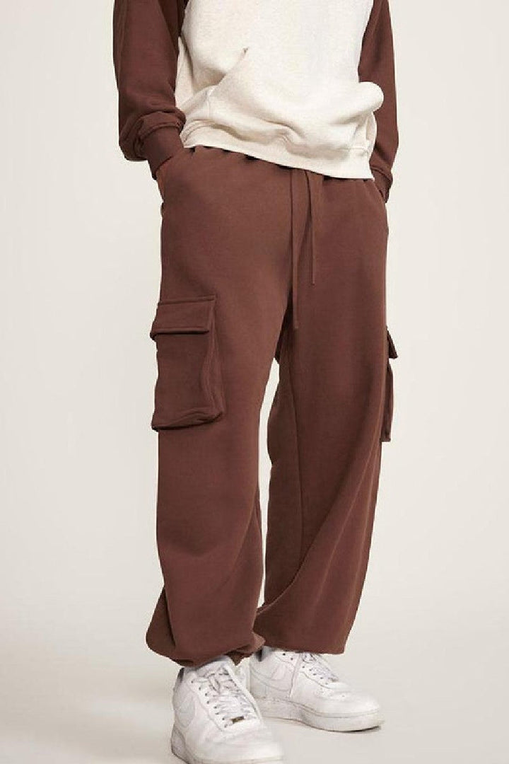 Side Pockets Fleece Sweatpant