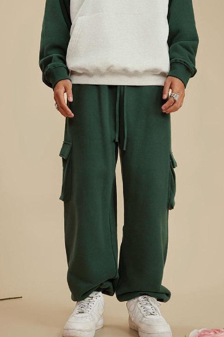 Side Pockets Fleece Sweatpant