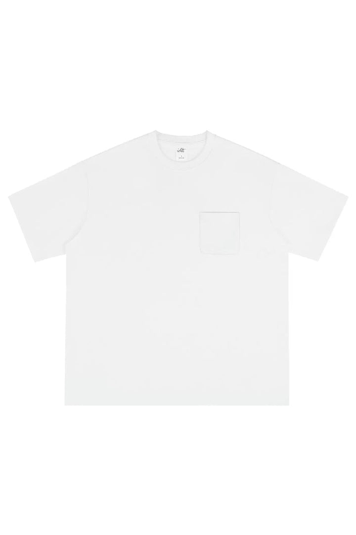 Oversized Pocket Cotton Tee