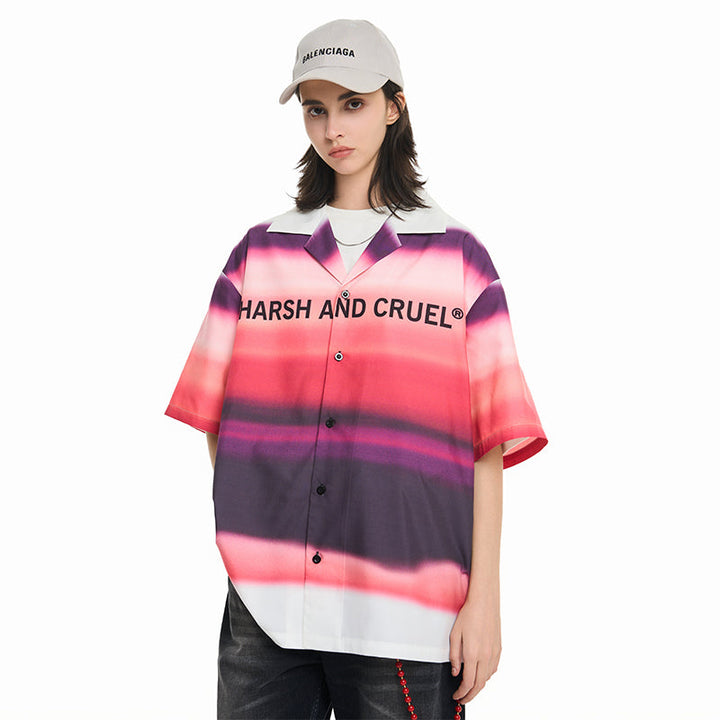 Sunset Clouds Cuban Shirt