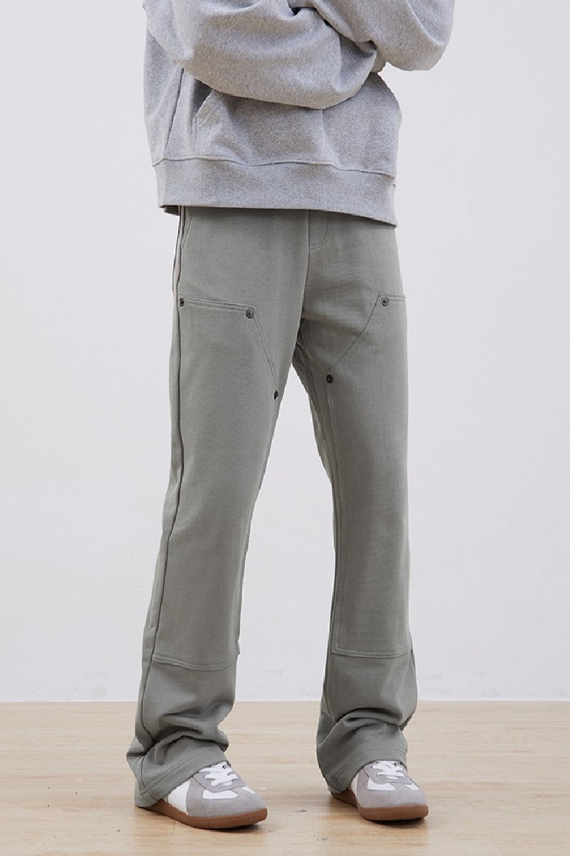 Straight Double Knee Trousers