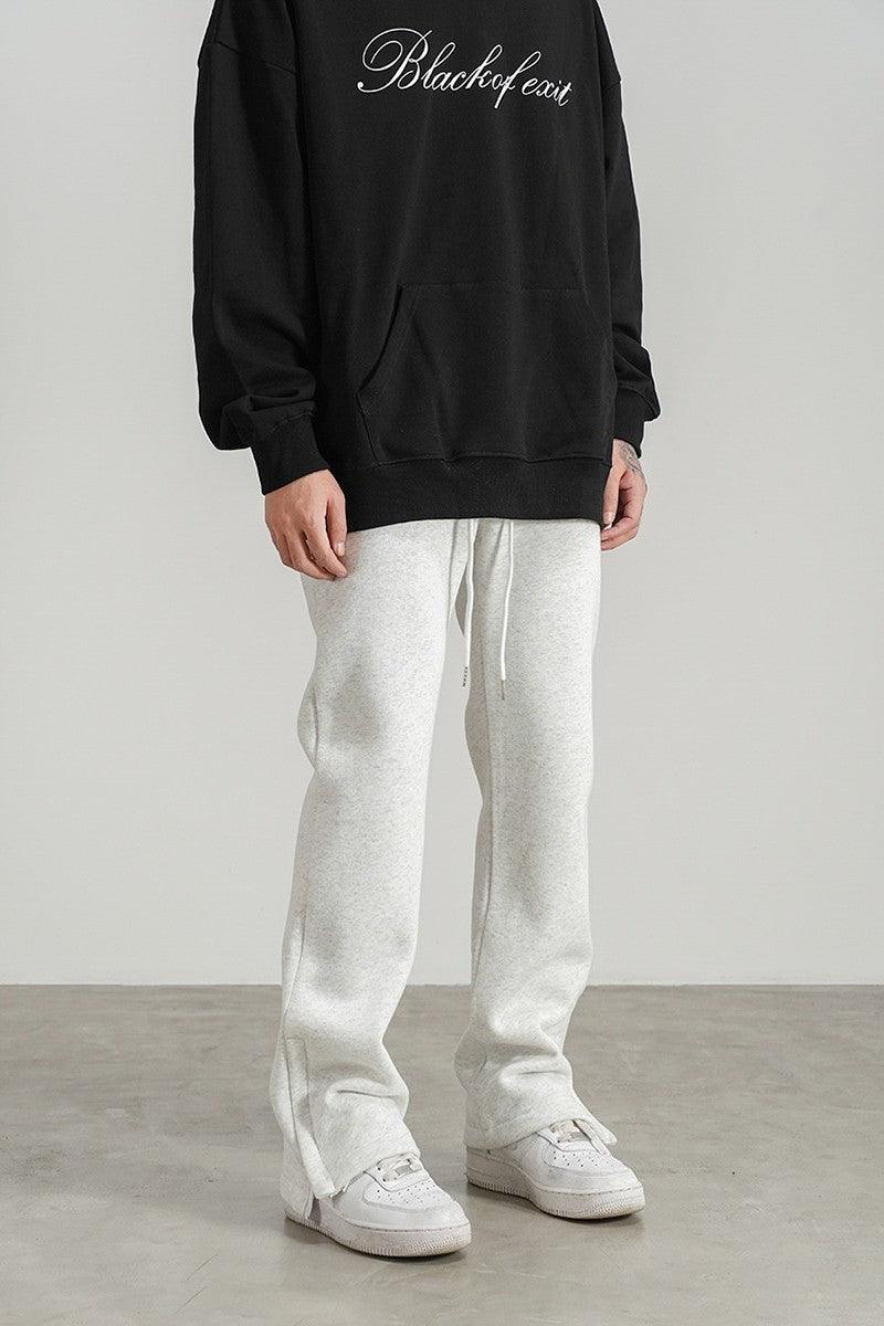 Split Flared Sweatpants