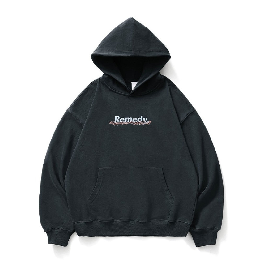 Embroidered Logo Hoodie