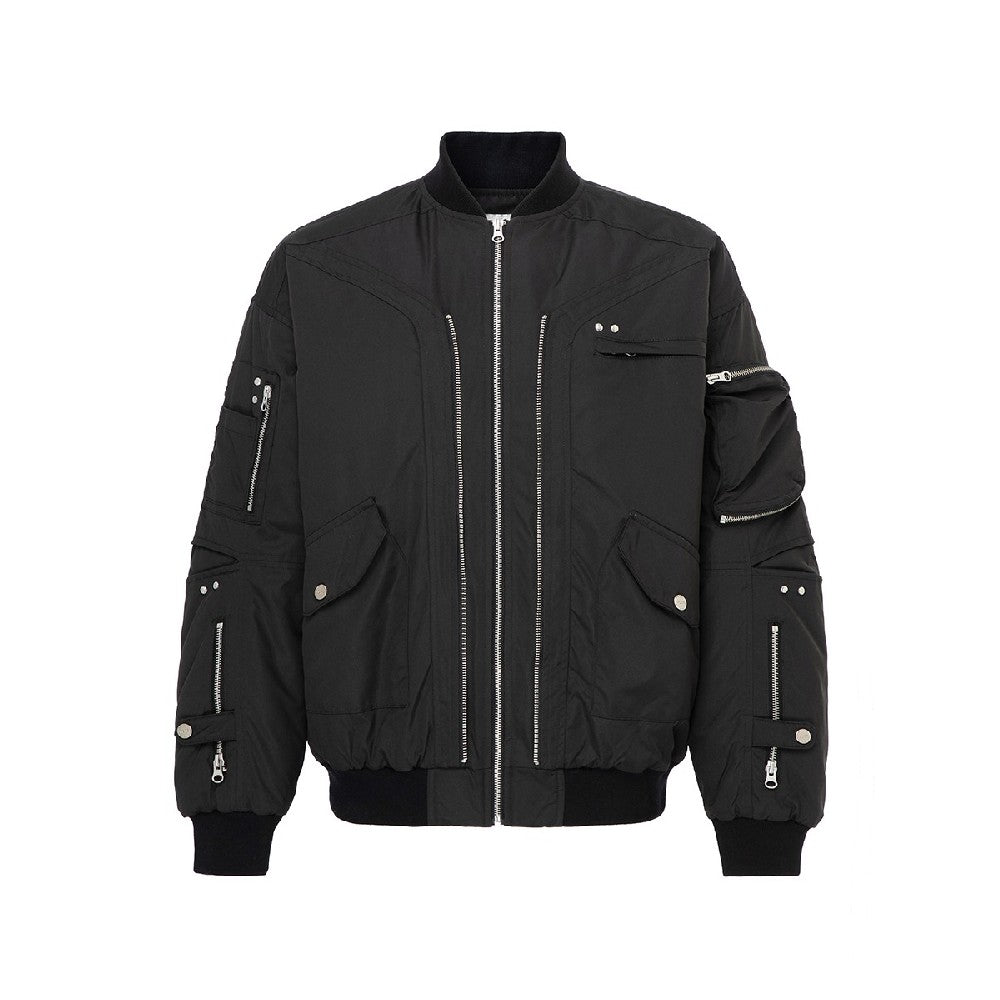 Multi-Zip Bomber Jacket