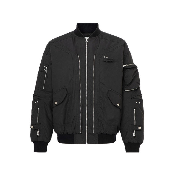 Multi-Zip Bomber Jacket