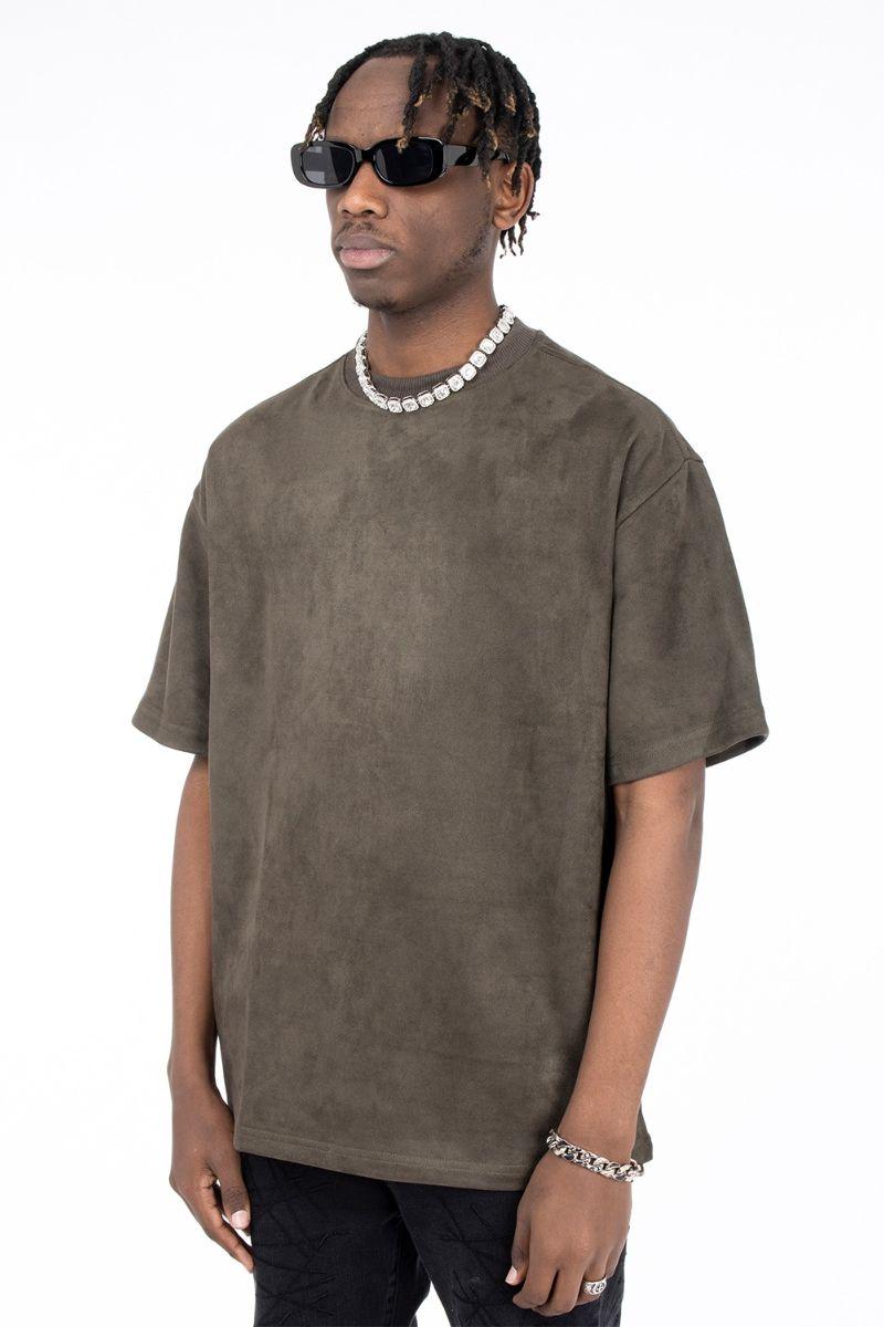 Oversized Suede Tee