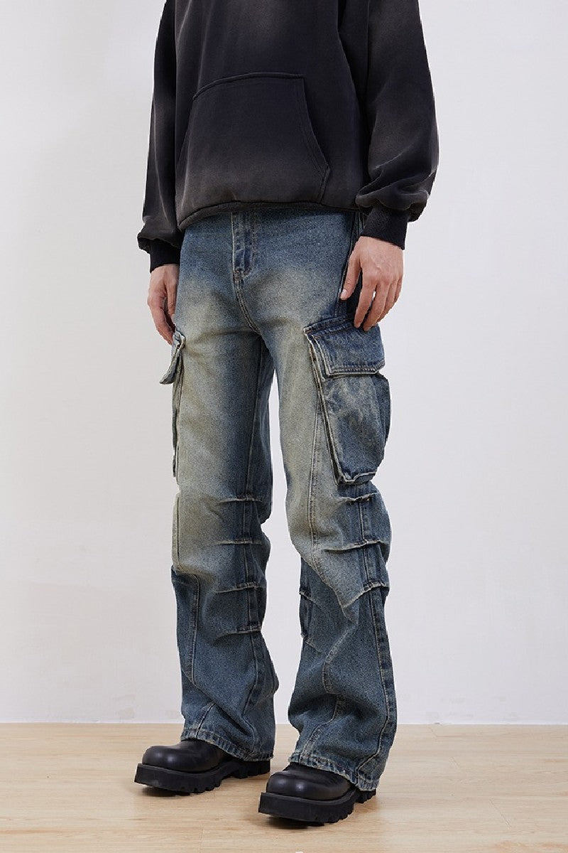 Straight Cargo Jeans