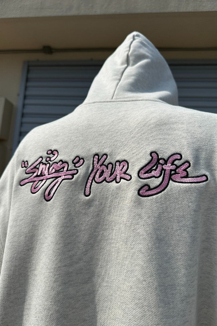 Enjoy Your Life Zip Up Hoodie