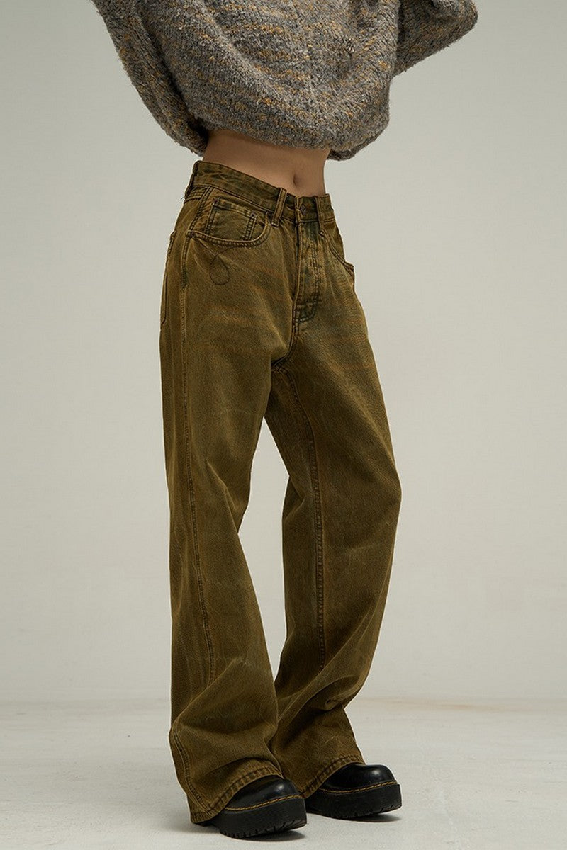 Flared Loose Trousers