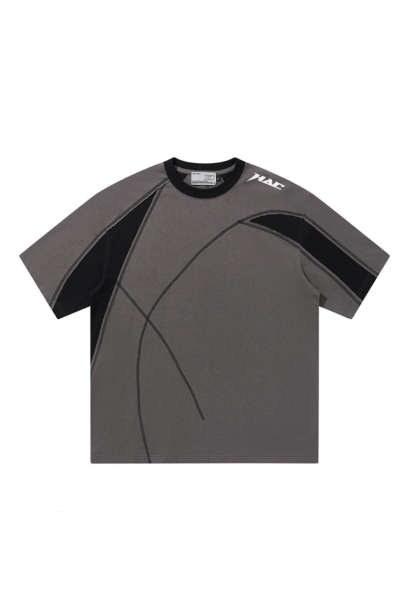 Contrast Splicing Structure Tee