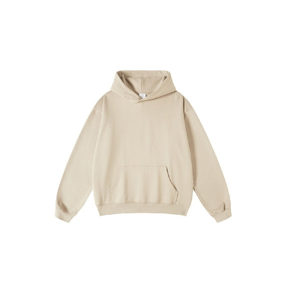 445G Solid Basic Hoodie