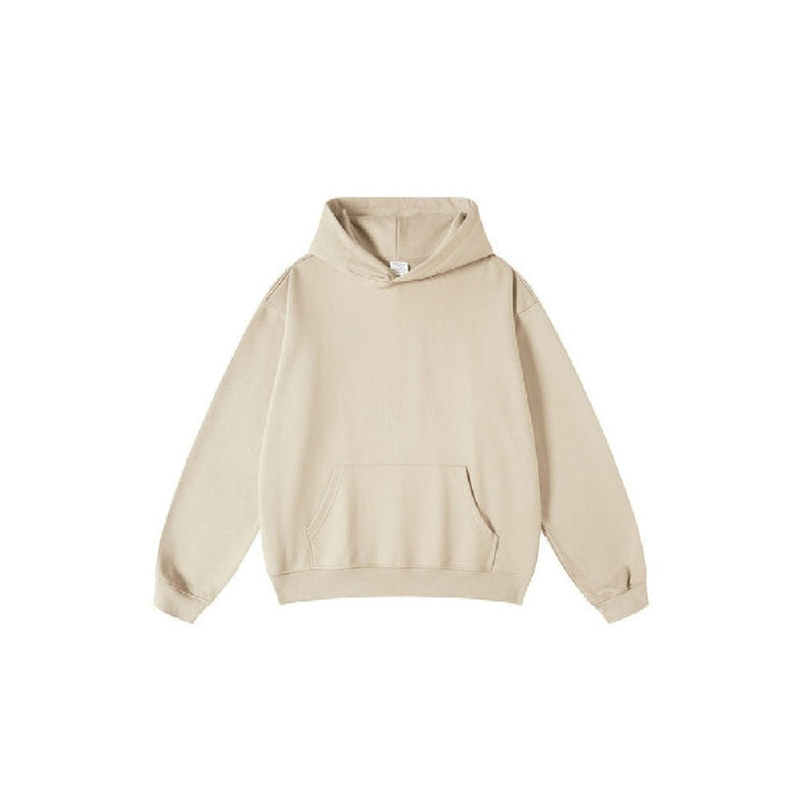 445G Solid Basic Hoodie