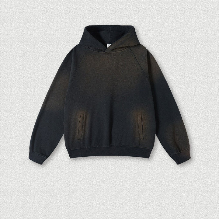 Fleece Gradient Washed Hoodie