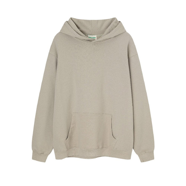 High Collar Fleece Hoodie