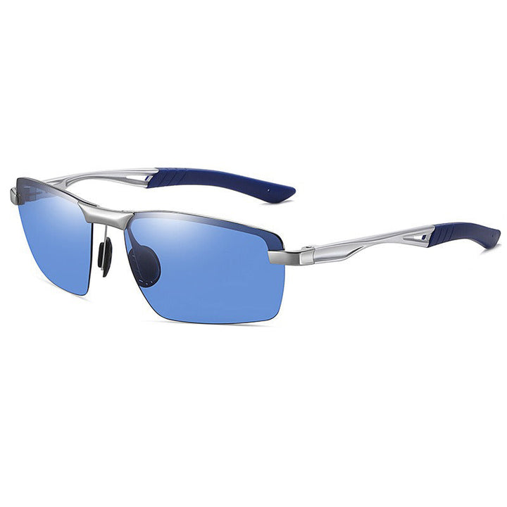 Half Frame Polarized Sport Sunglasses