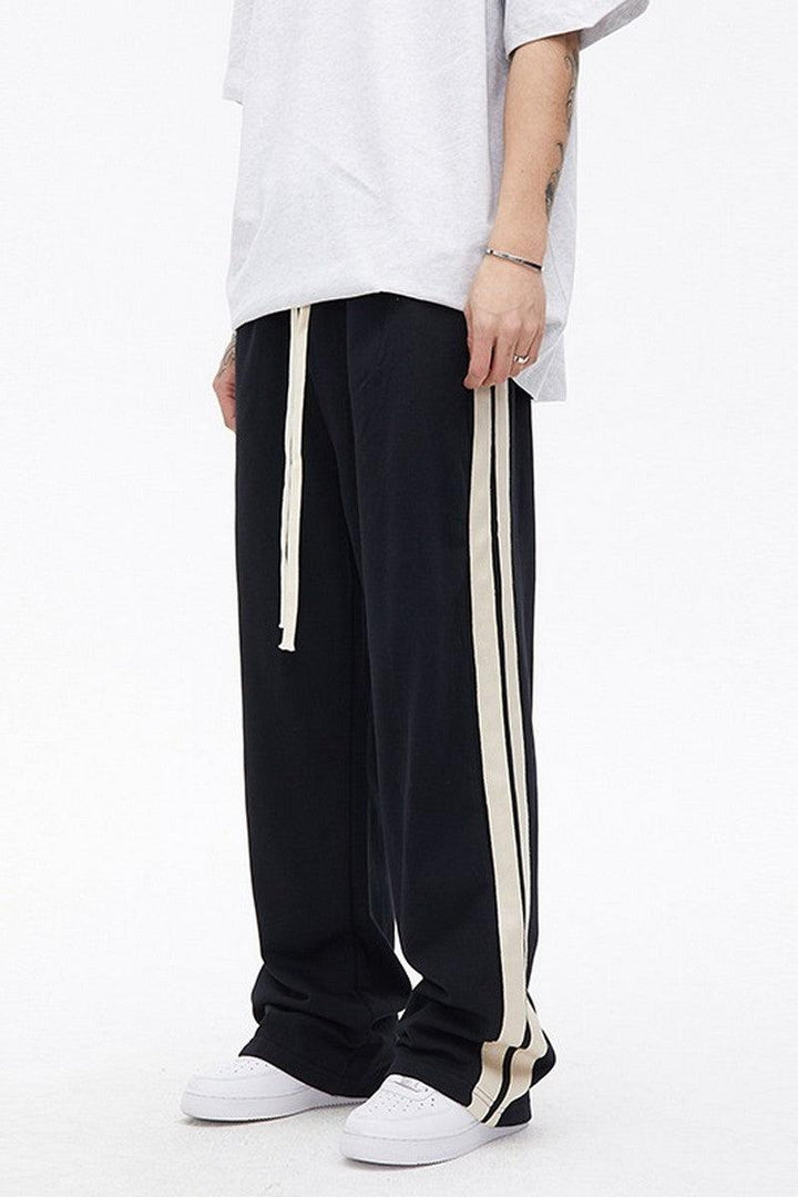 Stitching Track Loose Sweatpants