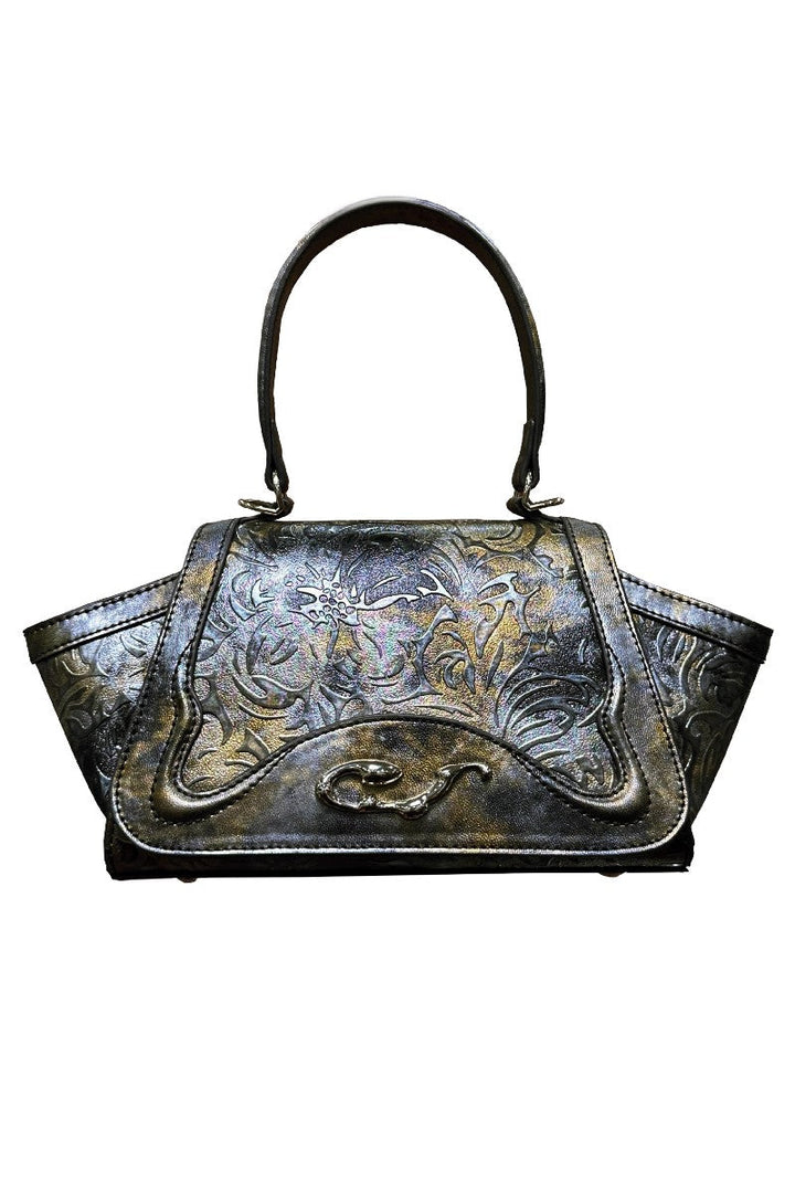 Embossed Flowers Bag