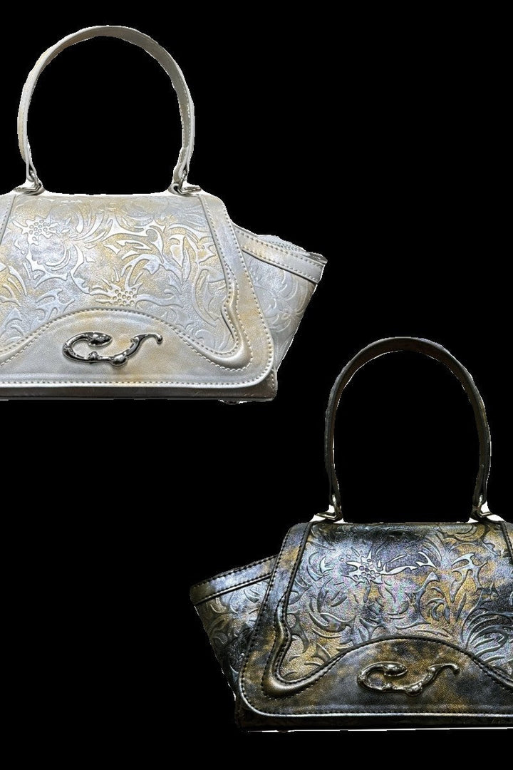 Embossed Flowers Bag