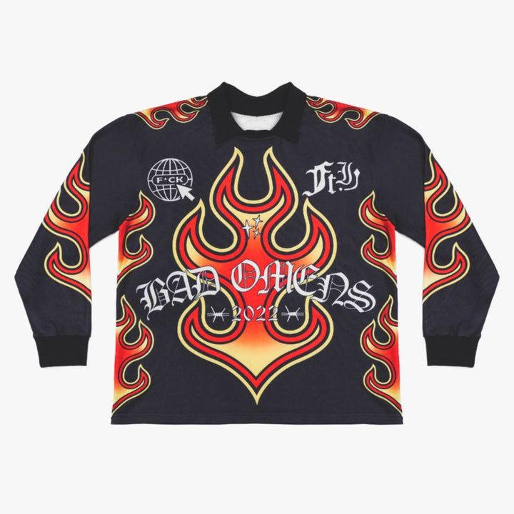 Flames Football L/S Jersey