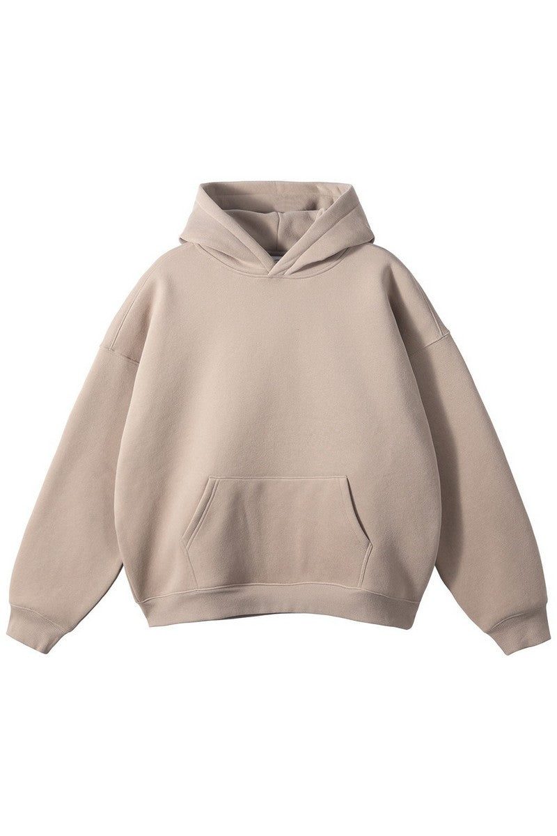 Fleece Loose Hoodie